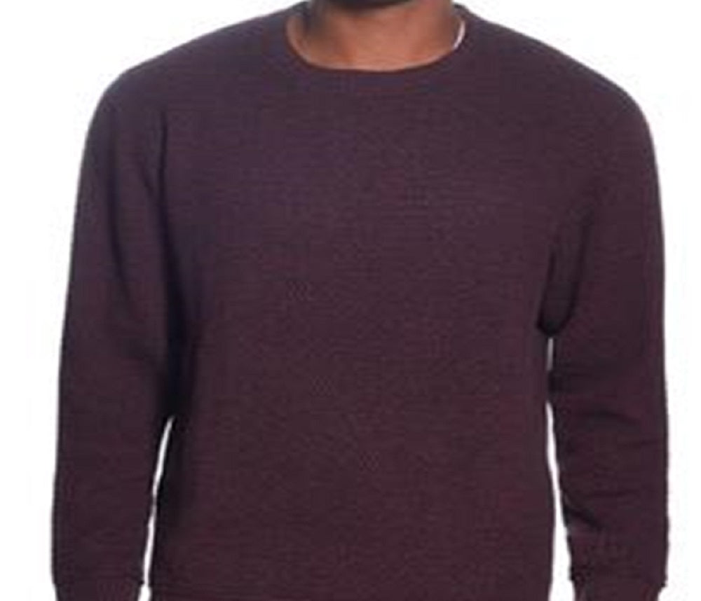Weatherproof Vintage Men's Marl Crew Sweater Red Size Medium
