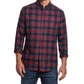 Weatherproof Vintage Men's Tartan Plaid Flannel Shirt Blue Size Small
