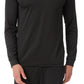 32 Degrees Men's Top Notch Long Sleeve T-Shirt Black Size Large