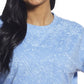 Women's Women's Chest Pocket Crew Top Blue Size Large