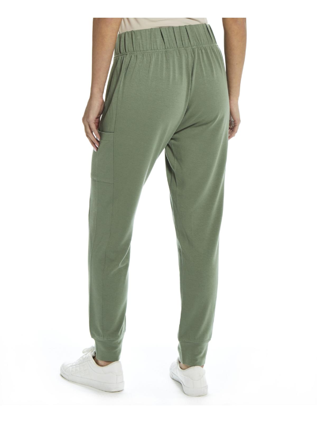 Weatherproof Vintage Women's Belted Terry Pants Green Size Large