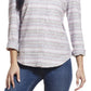 Weatherproof Vintage Women's Long Sleeve Brushed Flannel Woven Top Red Size Small