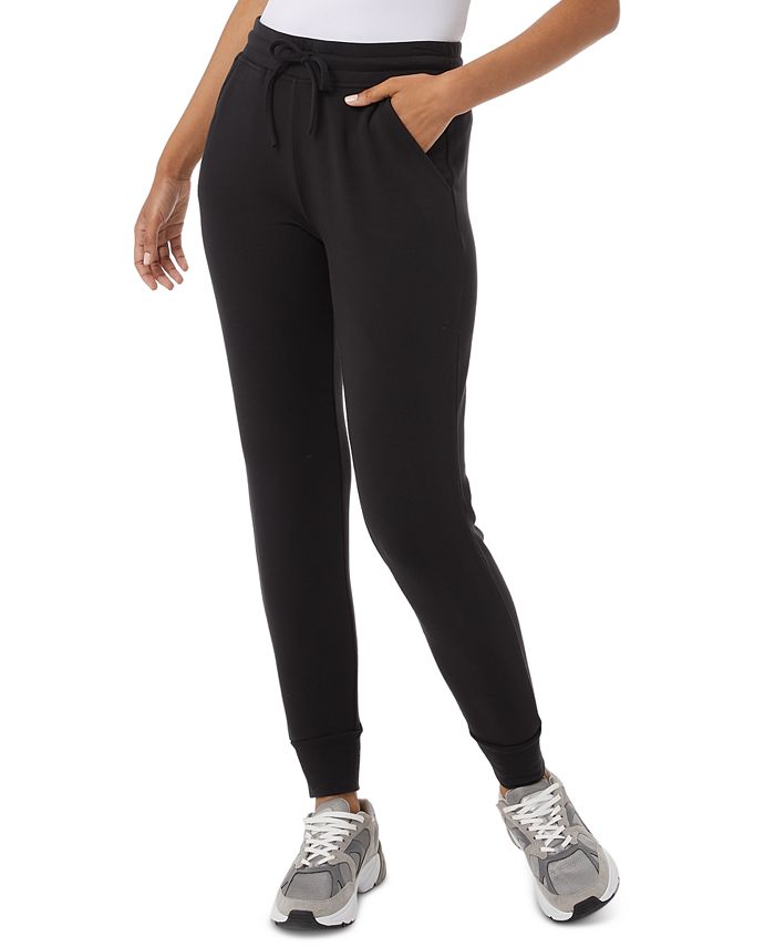 32 Degrees Women's Soft & Cozy Joggers Black Size Large
