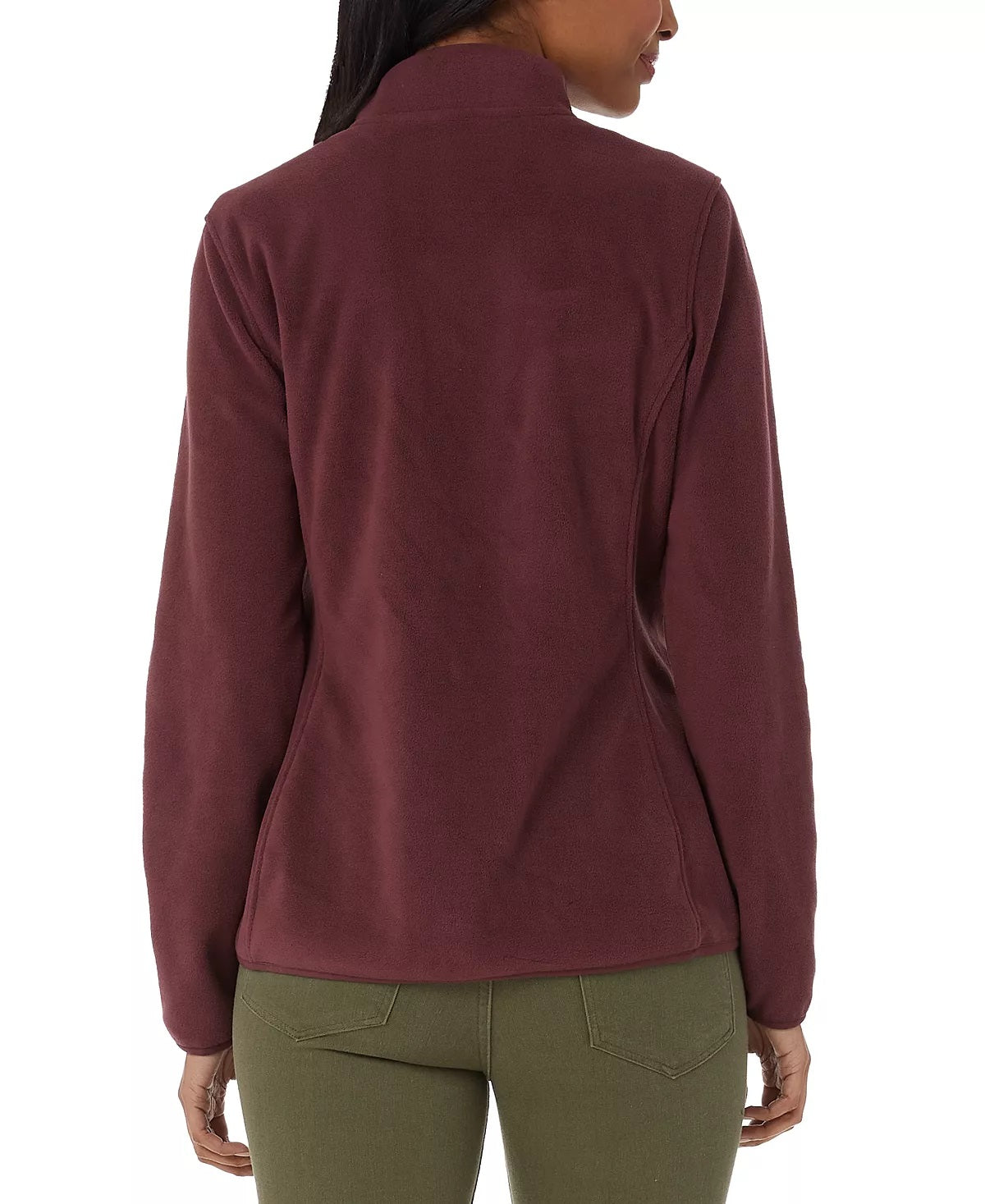32 Degrees Women's Fleece Full Zip Red Size X L
