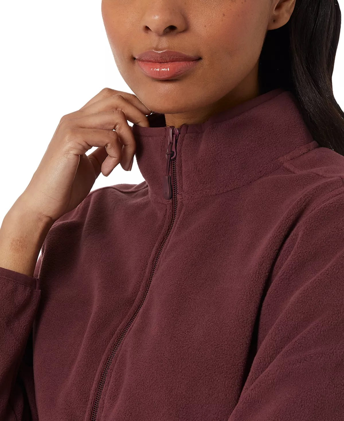 32 Degrees Women's Fleece Full Zip Red Size X L