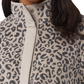 32 Degrees Women's Fleece Half Snap Top Gray Size Small
