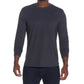 Weatherproof Vintage Men's Long Sleeved Brushed Jersey Crew Neck T-shirt Grey Size XL