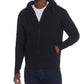Weatherproof Vintage Men's Full Zip Sherpa Lined Hoodie Black Size Large
