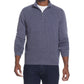 Weatherproof Vintage Men's Soft Touch Waffle Quarter Zip Sweater Blue Size XX-Large
