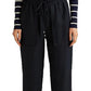Ralph Lauren Women's Linen Ankle Pants Blue Size 8