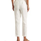 Ralph Lauren Women's Linen Ankle Pants White