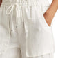 Ralph Lauren Women's Linen Ankle Pants White