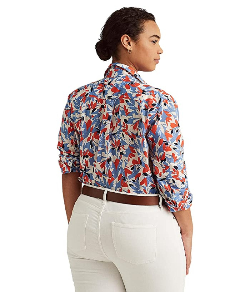 Ralph Lauren Women's Floral Cotton Voile Shirt Assorted Size 2X