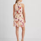 Ralph Lauren Women's Floral Chiffon Sleeveless Dress Pink Size 4