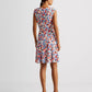 Ralph Lauren Women's Floral Jersey Dress Blue Size 10