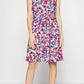 Ralph Lauren Women's Floral Jersey Dress White Size 8