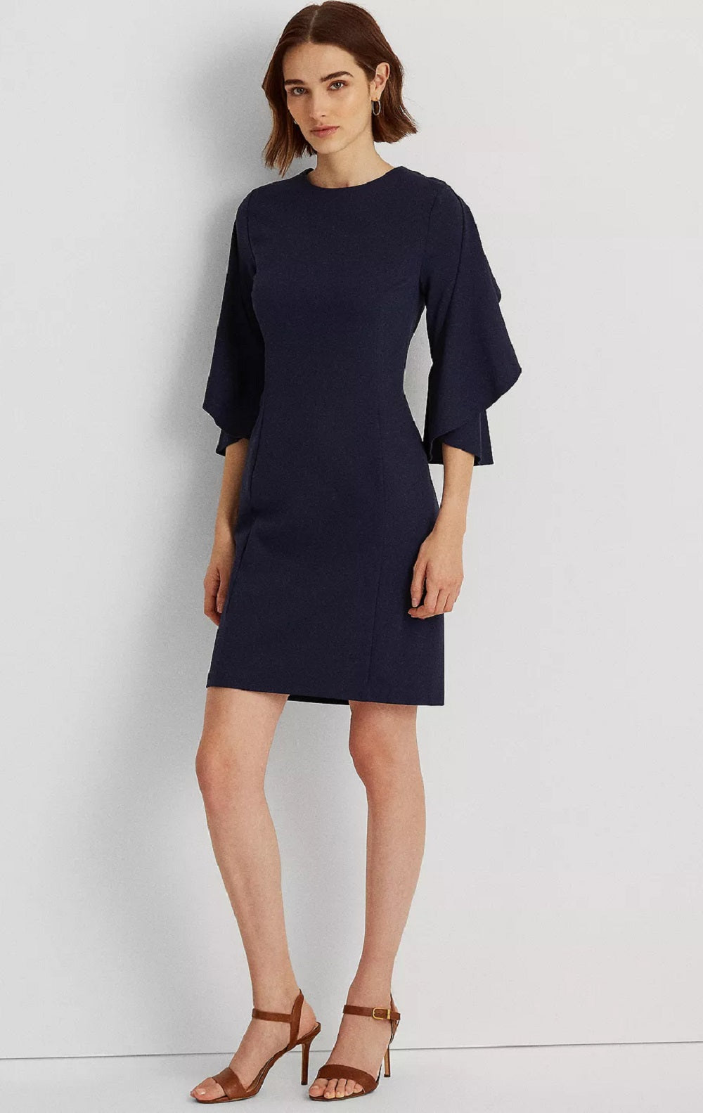 ralph-lauren-womens-ruffle-sleeve-ponte-dress-blue-size-8