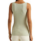 Ralph Lauren Women's Cotton Blend Tank Top Green Size Large