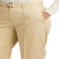 Ralph Lauren Women's Micro Sanded Twill Belted Wide Leg Pants Brown Size Petite Small