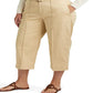 Ralph Lauren Women's Micro Sanded Twill Belted Wide Leg Pants Brown Size 20W