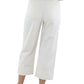 Ralph Lauren Women's Pleated Stretch Ankle Pants White
