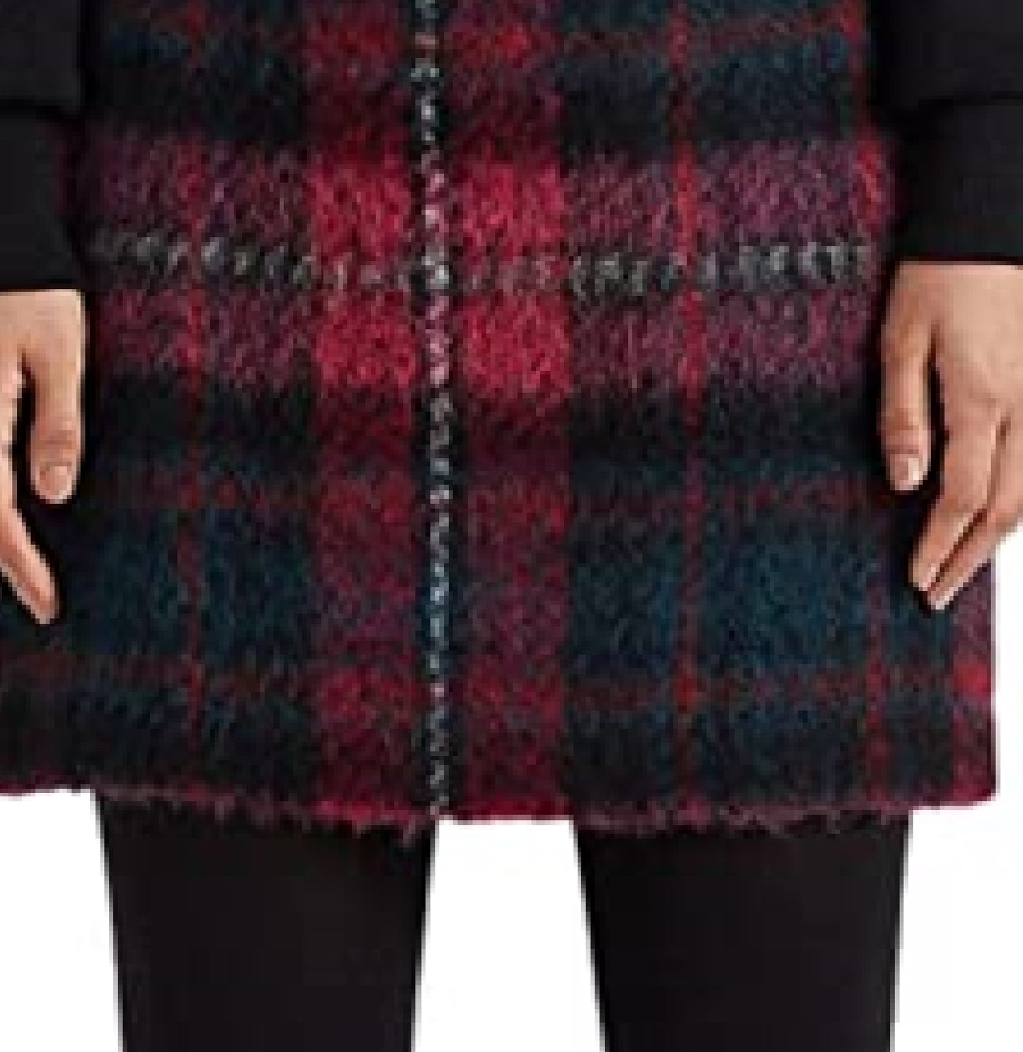 Ralph Lauren Women's Plaid Pencil Miniskirt Skirt Pink Size 2