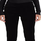 Ralph Lauren Women's Stretch Velvet Skinny Ankle Pants Black Size 8