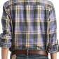 Ralph Lauren Women's Plaid Twill Shirt Purple Size Large