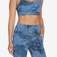 Skechers Women's Strappy Crossback Sports Bra Blue Size Medium