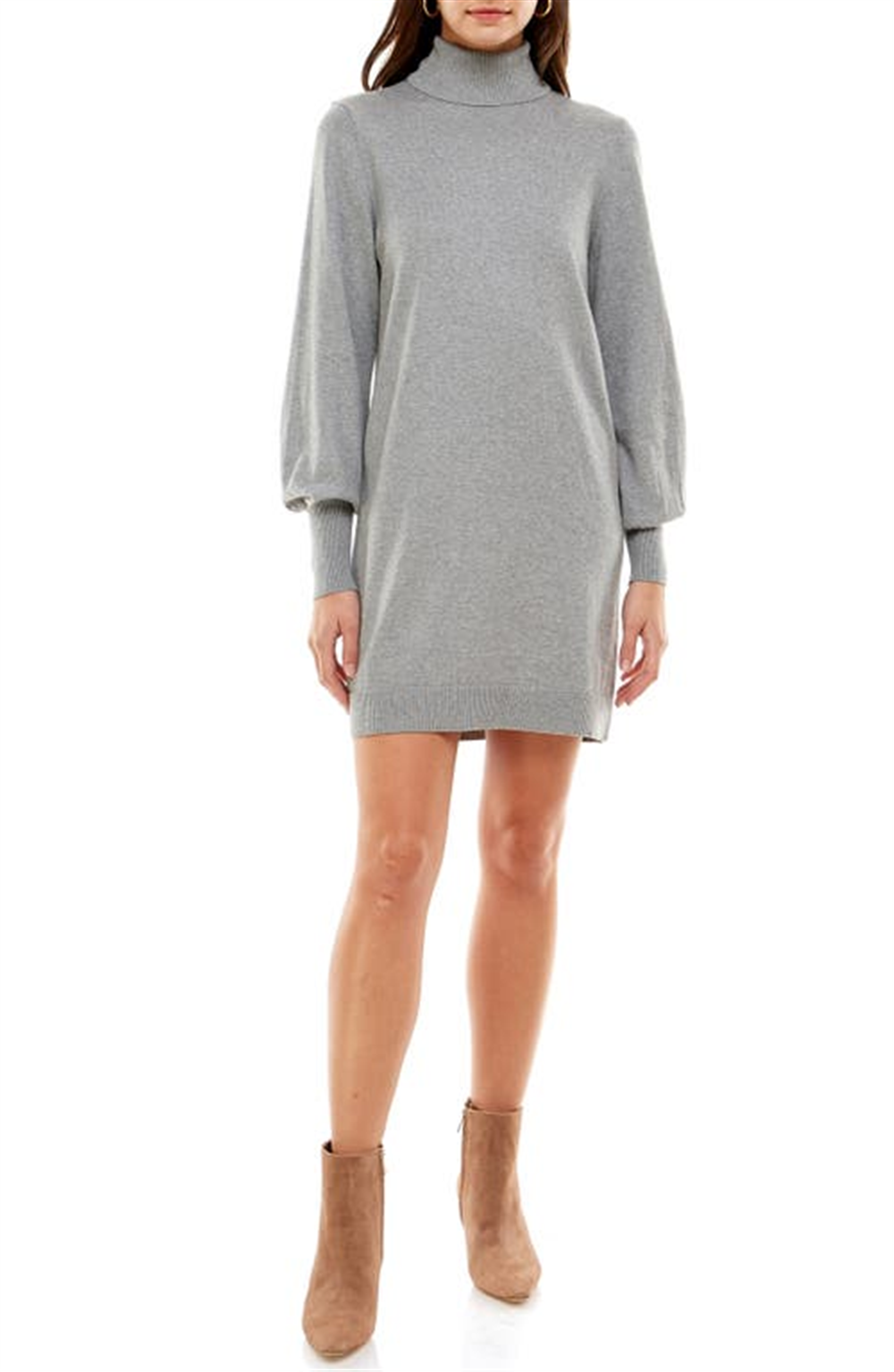 wayf-morela-heather-grey-turtleneck-sweater-dress-x-small