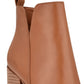 Nine West Women's Birds Block Heel Booties Brown Size 7.5 M