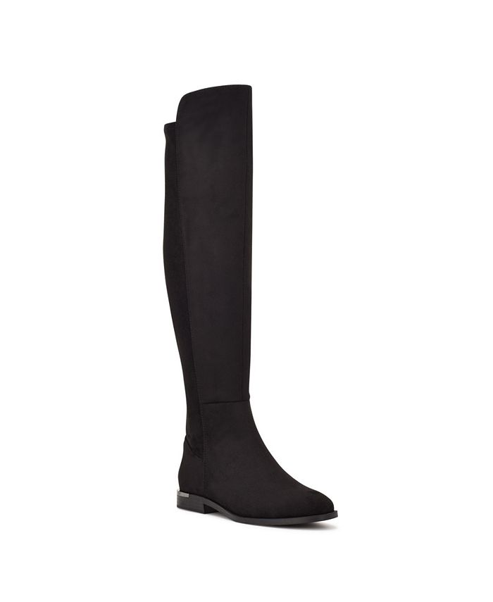 Nine West Women's Allair Over The Knee Boot Black Size 8 M