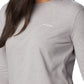 Columbia Women's North Cascades Cotton Long Sleeve T-Shirt Gray Size Large