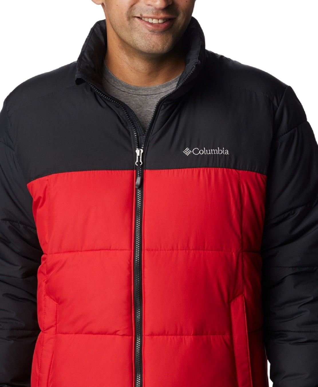 Columbia Men's Pike Lake Water Resistant Jacket Red Size XX-Large