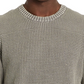 Buffalo David Bitton Men's Washy Crew Neck Sweater Gray Size -M