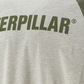 Caterpillar Men's Baseball Tee Gray Size X-Large