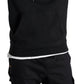 Caterpillar Men's Foundation Logo Print Hoodie Black Size Large