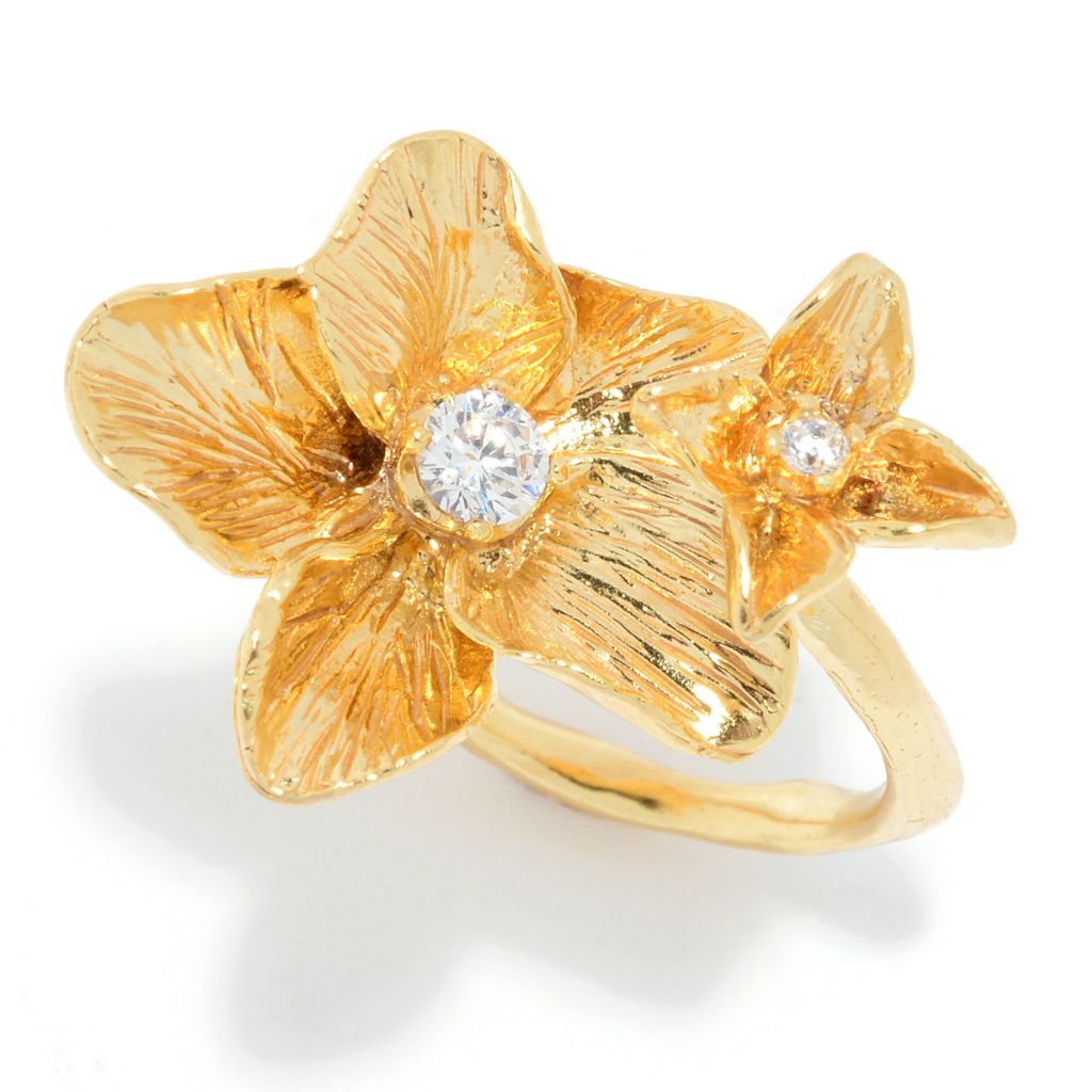 golden-odyssey-for-brilliante-cubic-zirconia-double-flower-bypass-ring