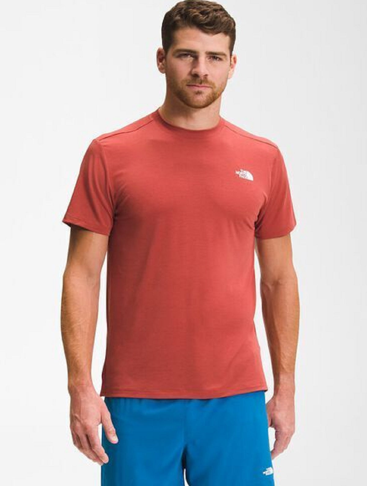 The North Face Men's Wander Short Sleeve T-Shirt Red Size Small