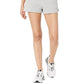 The North Face Women's Logo Shorts Gray Size X-Large