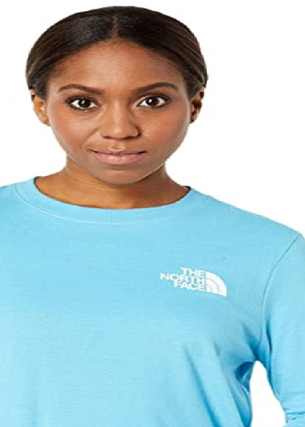 The North Face Women's Brand Proud Long Sleeve Tee Blue Size Small