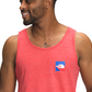 The North Face Men's Americana Tri Blend Tank Red Size Large