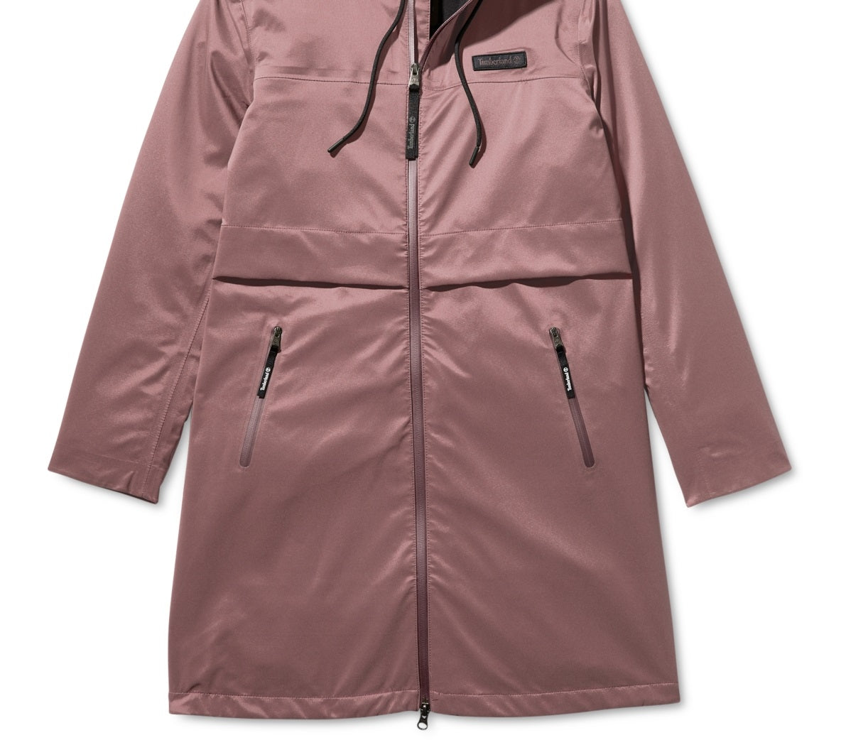 Timberland Women's Waterproof Mid Length Parka Purple Size Small