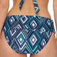 Island Escape Women's Tahiti Bikini Bottoms Swimsuit Black Size 8