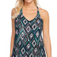 Island Escape Women's T-Back Underwire Tankini Top Swimsuit Black