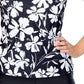 Island Escape Women's Cali Underwire Tankini Top Swimsuit Black Size 12