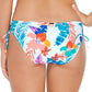 Raisins Junior's Sweet Side Tie Bikini Bottoms Swimsuit White Size X-Large