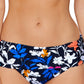 Island Escape Women's Tahiti Bikini Bottoms Swimsuit Black