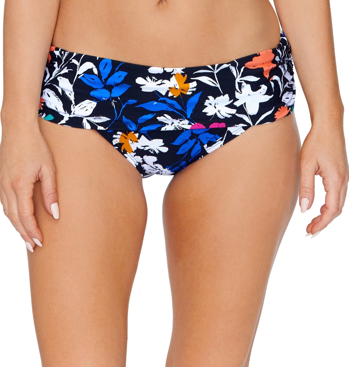 Island Escape Women's Tahiti Bikini Bottoms Swimsuit Black