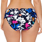 Island Escape Women's Tahiti Bikini Bottoms Swimsuit Black